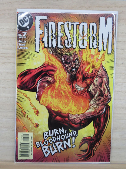 Firestorm #7 Jan 2005 Burn Bloodhound Burn! - DC Comic