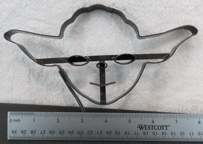 Star Wars Metal Pancake Mold - William Sonoma - Yoda