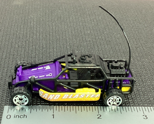 1998 MATCHBOX Dune Buggy - SAND BLASTER - PURPLE