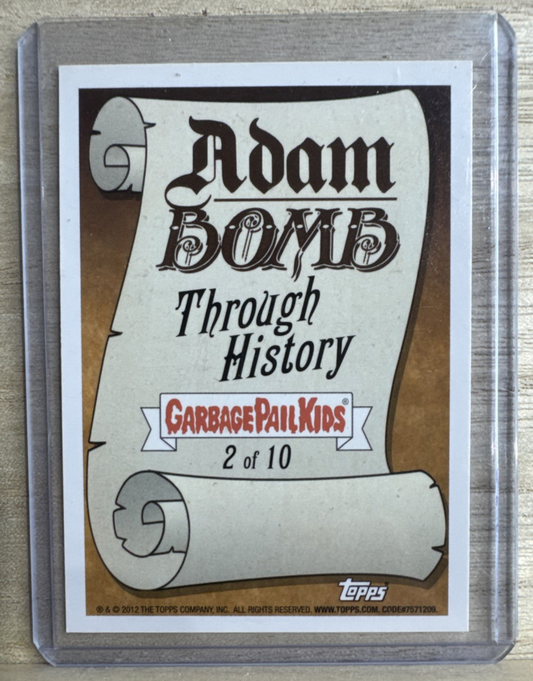 2012 Topps Garbage Pail Kids - Extinction of Dinosaurs
