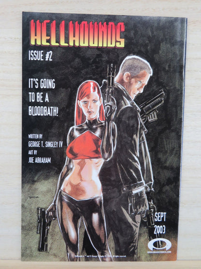 Violent Messiahs Lamenting Pain #4 of 4 Cover B - 2003 - Image Comic