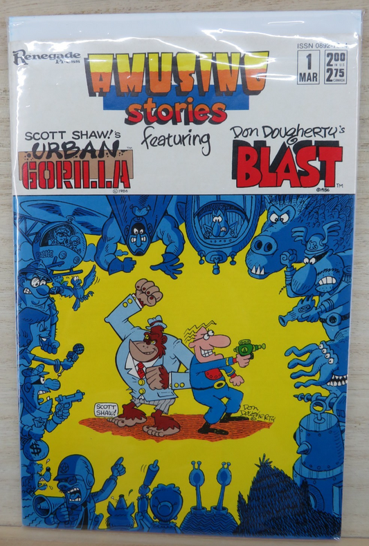 Amusing Stories #1 - Renegade Press Comic - March 1986