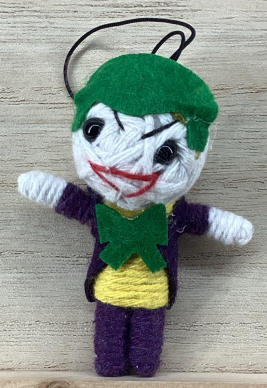 DC Joker Super Hero Voodoo String Doll