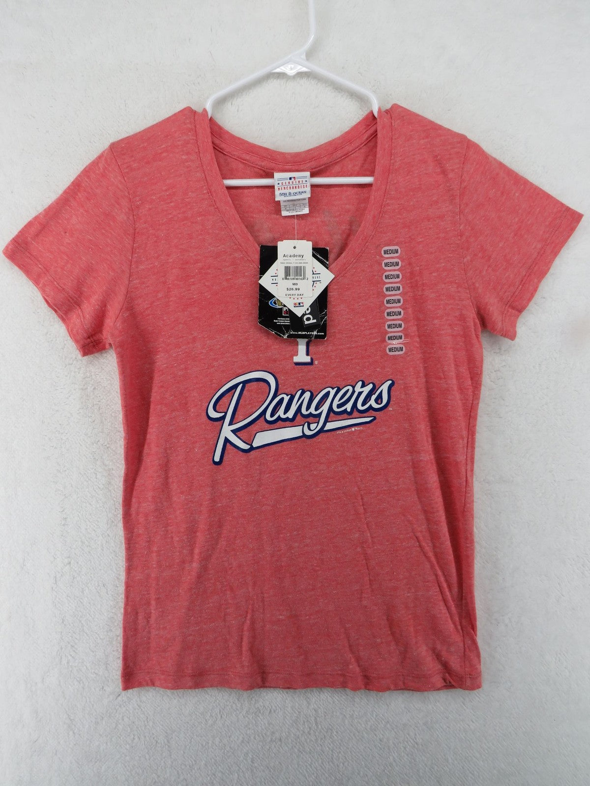5th & Ocean Texas Rangers MLB Hamilton 32 Women's Medium T-shirt0