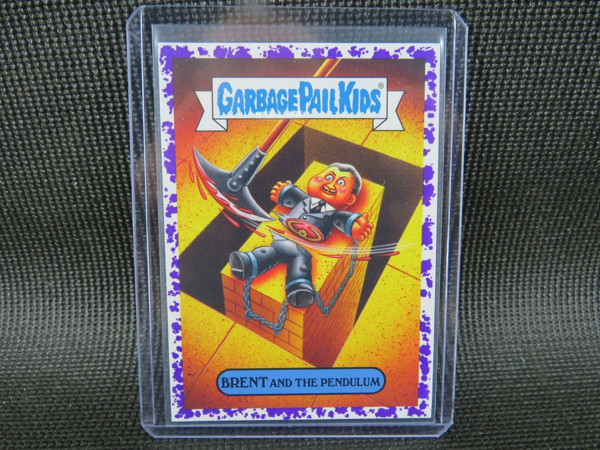 2019 Topps Garbage Pail Kids - Brent and the Pendulum #3b of 15 - Purple0