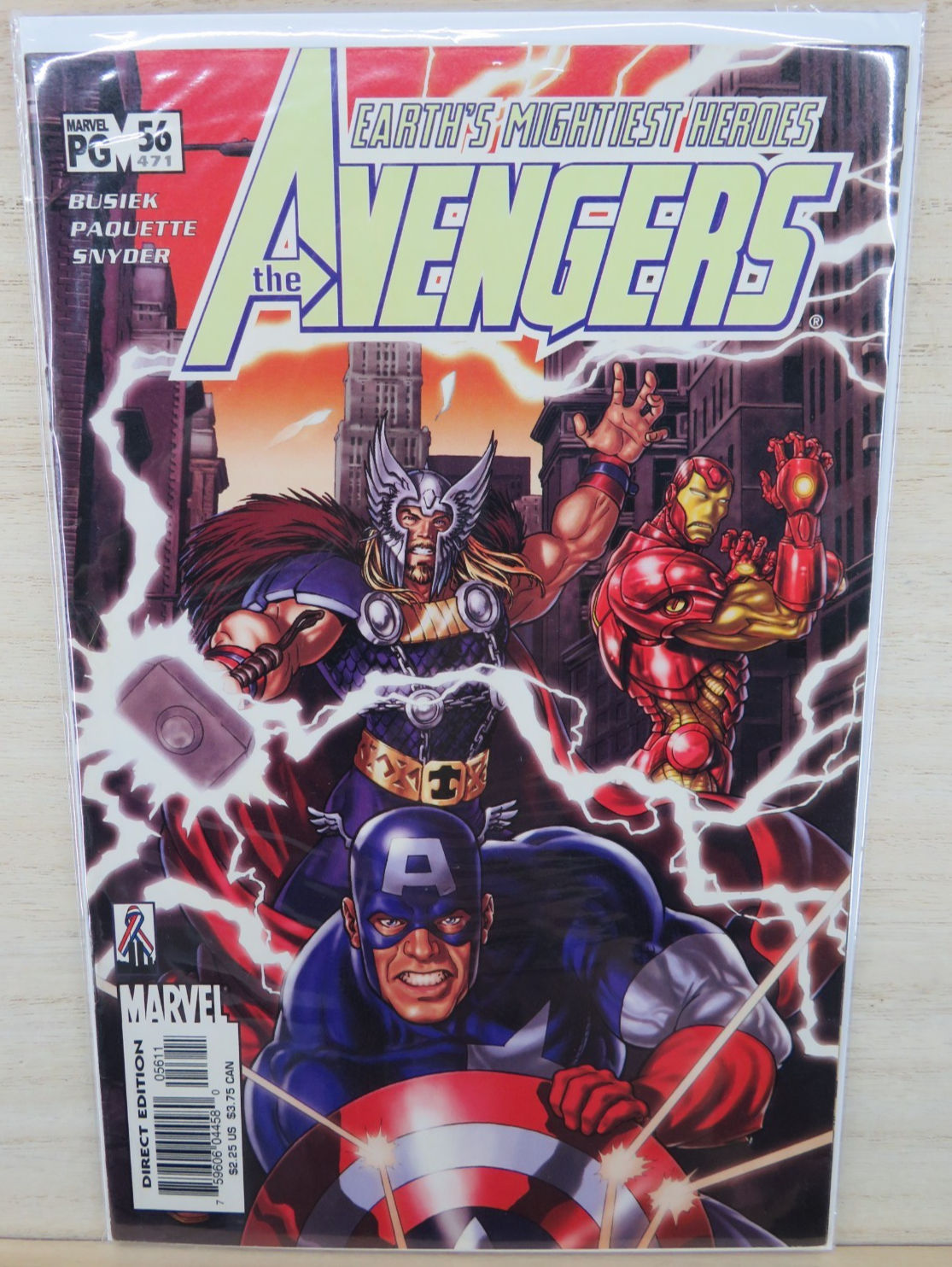 The Avengers Earth's Mightiest Heroes #56 (#471  2002, Marvel)