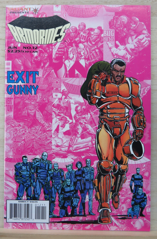 Armorines #12 June 1995 - Valiant Comic
