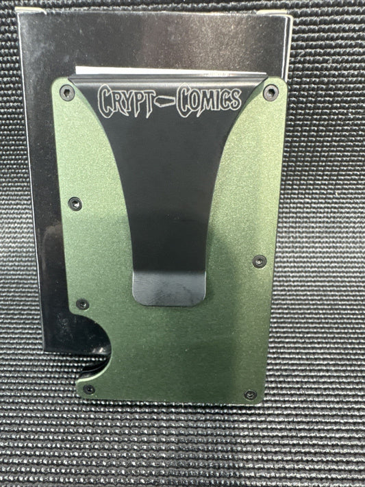 Metal Wallet - Laser Engraved - OA - RFID Blocking