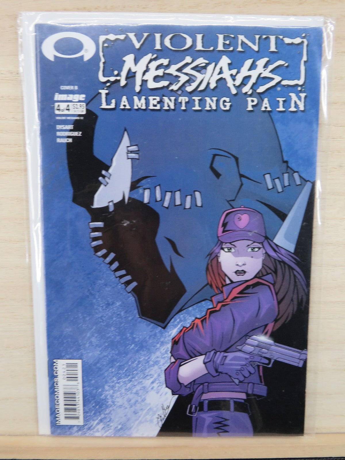 Violent Messiahs Lamenting Pain #4 of 4 Cover B - 2003 - Image Comic