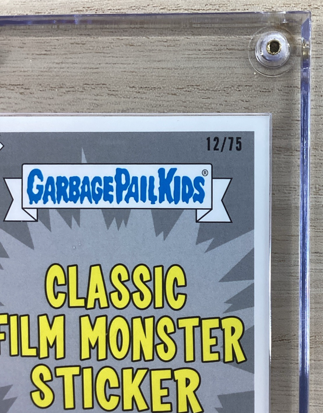 2018 Topps Garbage Pail Kids - Ross Feratu - Red 12/75