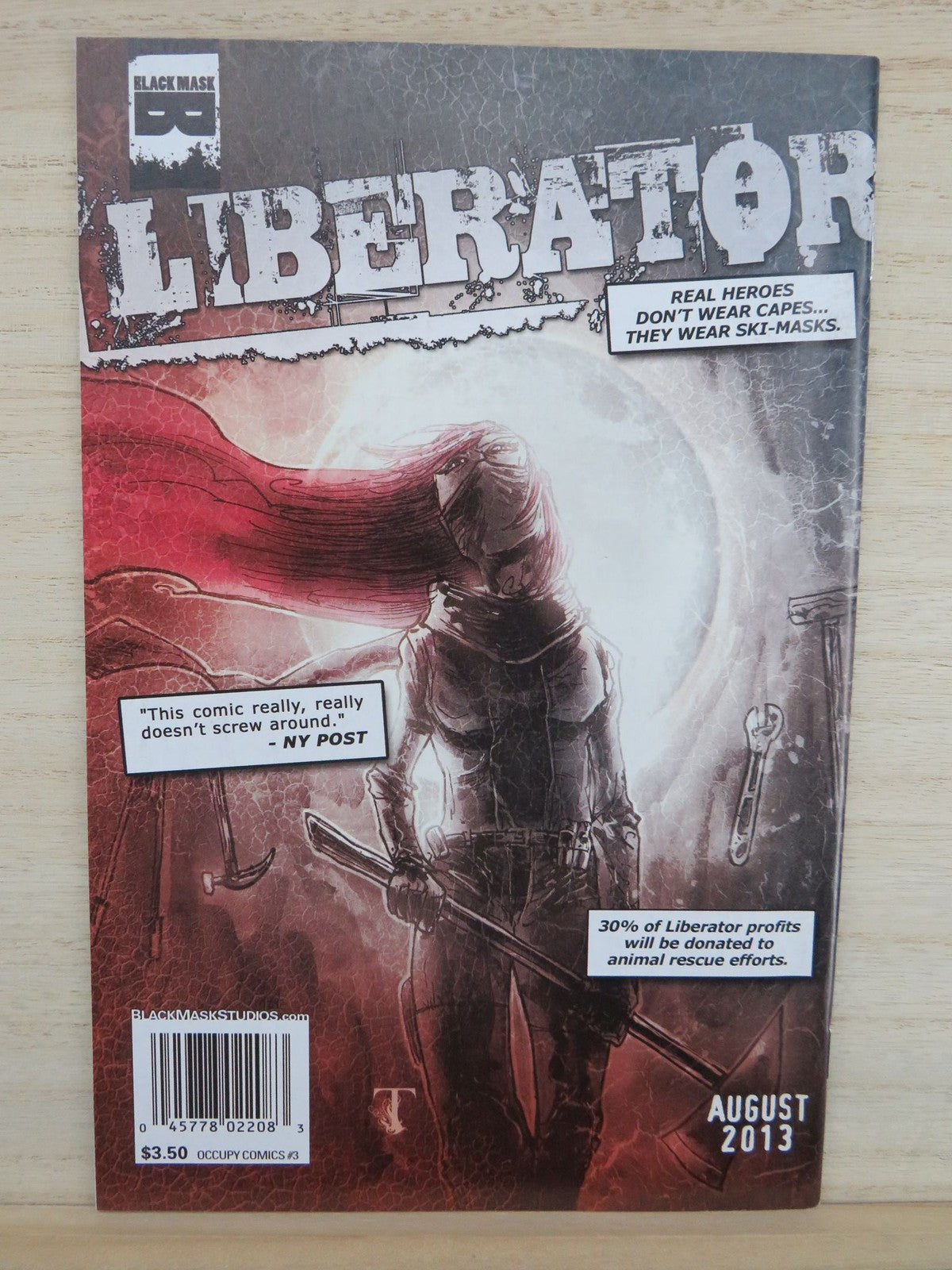 Occupy Comics #3 - Black Mask - 2013