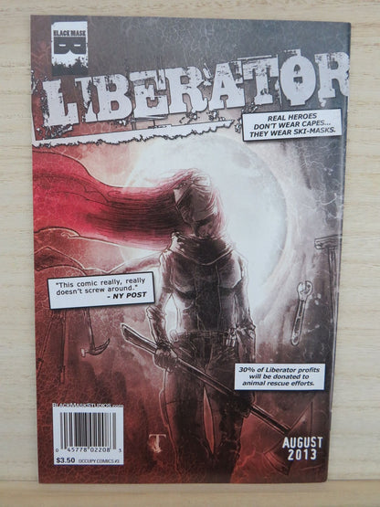 Occupy Comics #3 - Black Mask - 2013