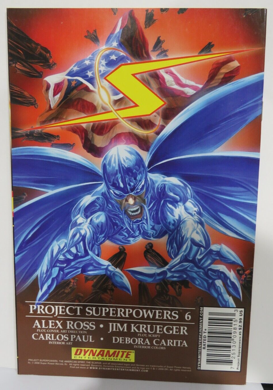 Project Superpowers #5 The Arrow The Target Dynamite Comic 2008