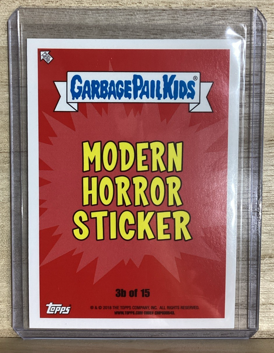 2018 Topps Garbage Pail Kids - Snot Dot - Yellow