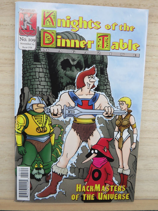 Knights of the Dinner Table Magazine #109 Nov 2005 HackMasters of the Universe