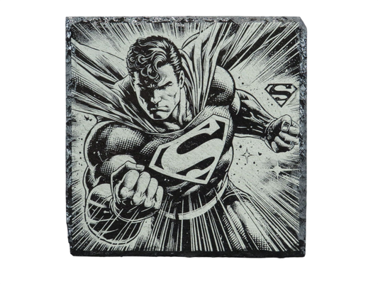 Laser Engraved Slate Coaster - DC3