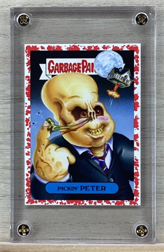 2018 Topps Garbage Pail Kids - Pickin Peter - Red 30/75
