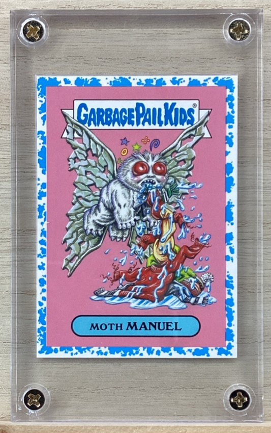2018 Garbage Pail Kids - Moth Manuel - Blue 49/99