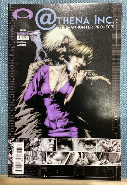 ATHENA INC - THE MANHUNTER PROJECT #5 - Image Comic - 2002
