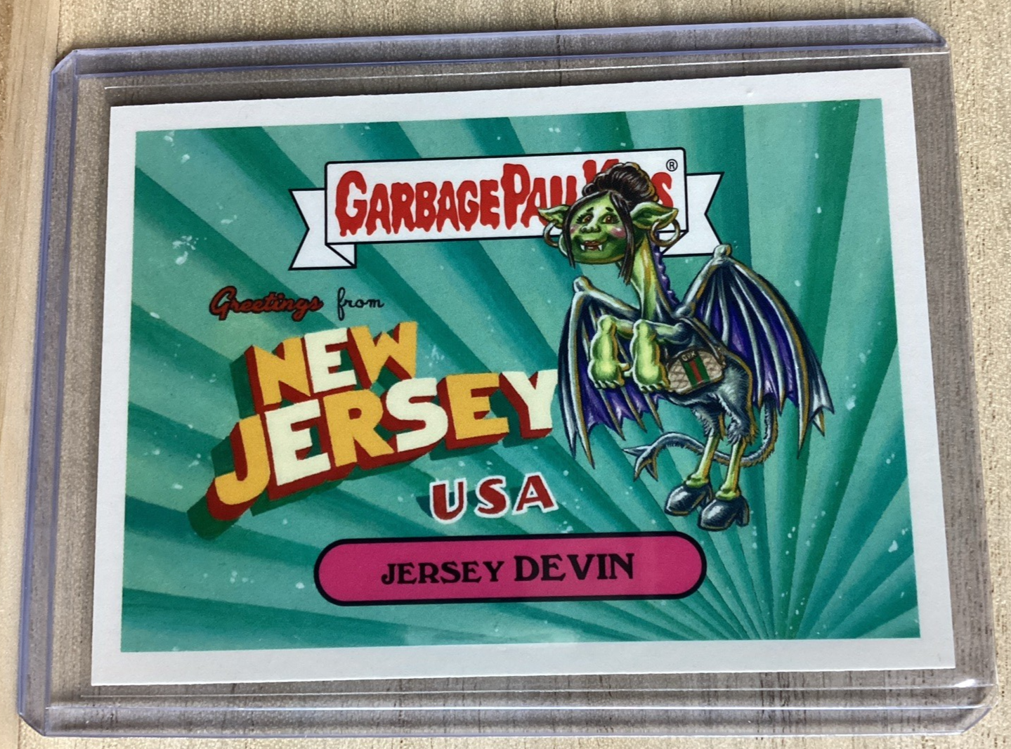 2018 Garbage Pail Kids - Jersey Devin