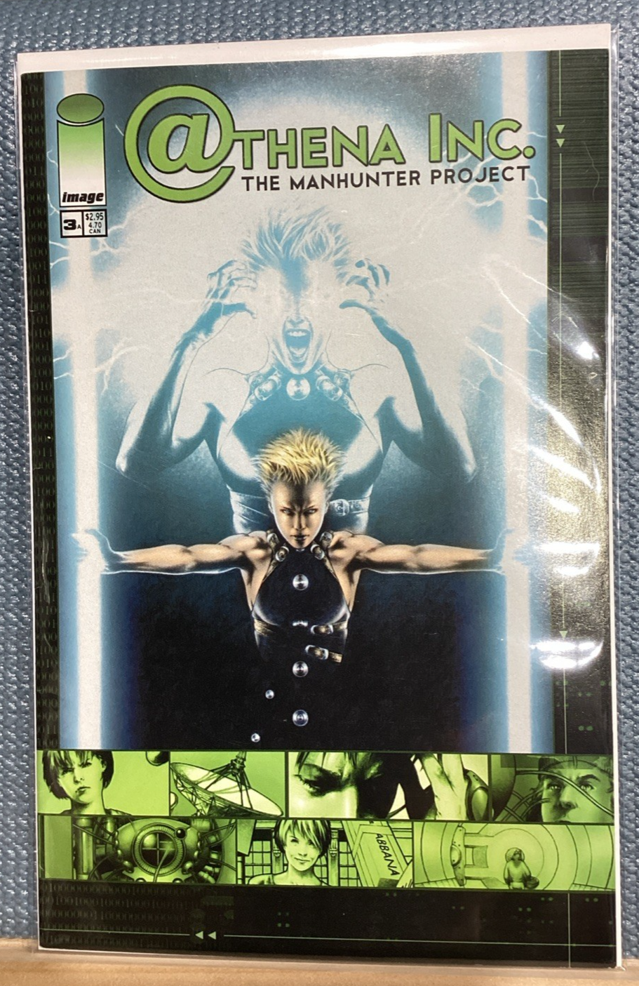 Athena Inc. The Manhunter Project #3 - Image Comics - 2002