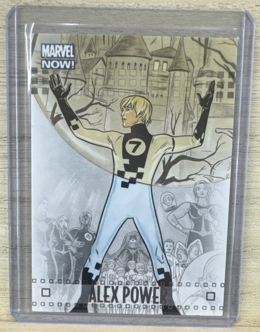 2013 Upper Deck Marvel Now SILVER - #1 ALEX POWER