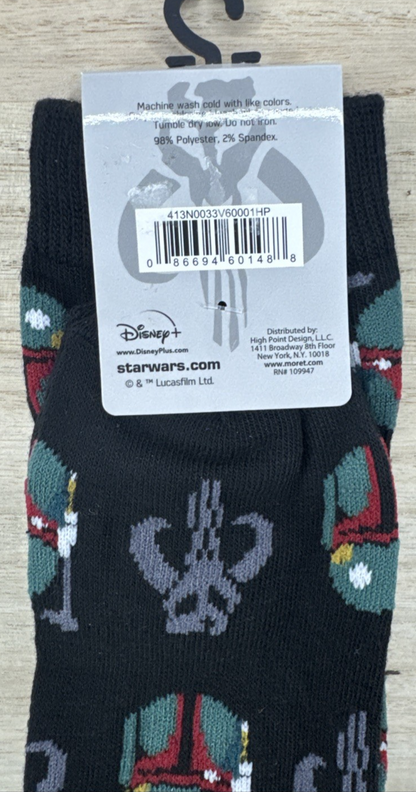 Star Wars The Mandalorian Socks - Shoe Size 6.5-12