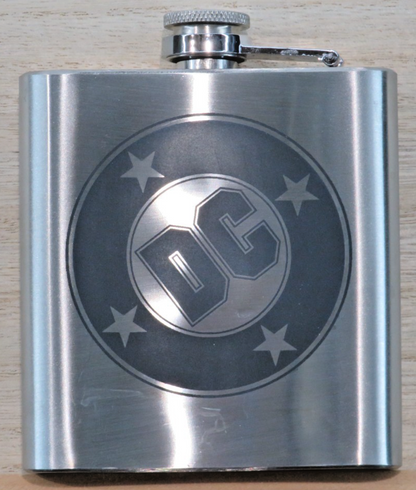 Laser Engraved Stainless Steel Flask - BM