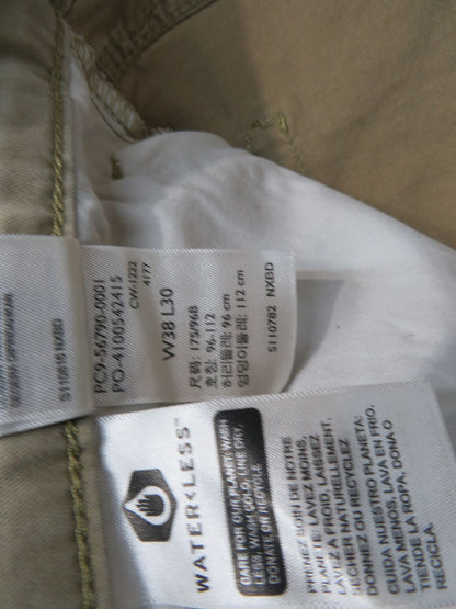 Dockers Pants Mens 38x30 Straight Khaki JeanCut Chino Casual Flat Front