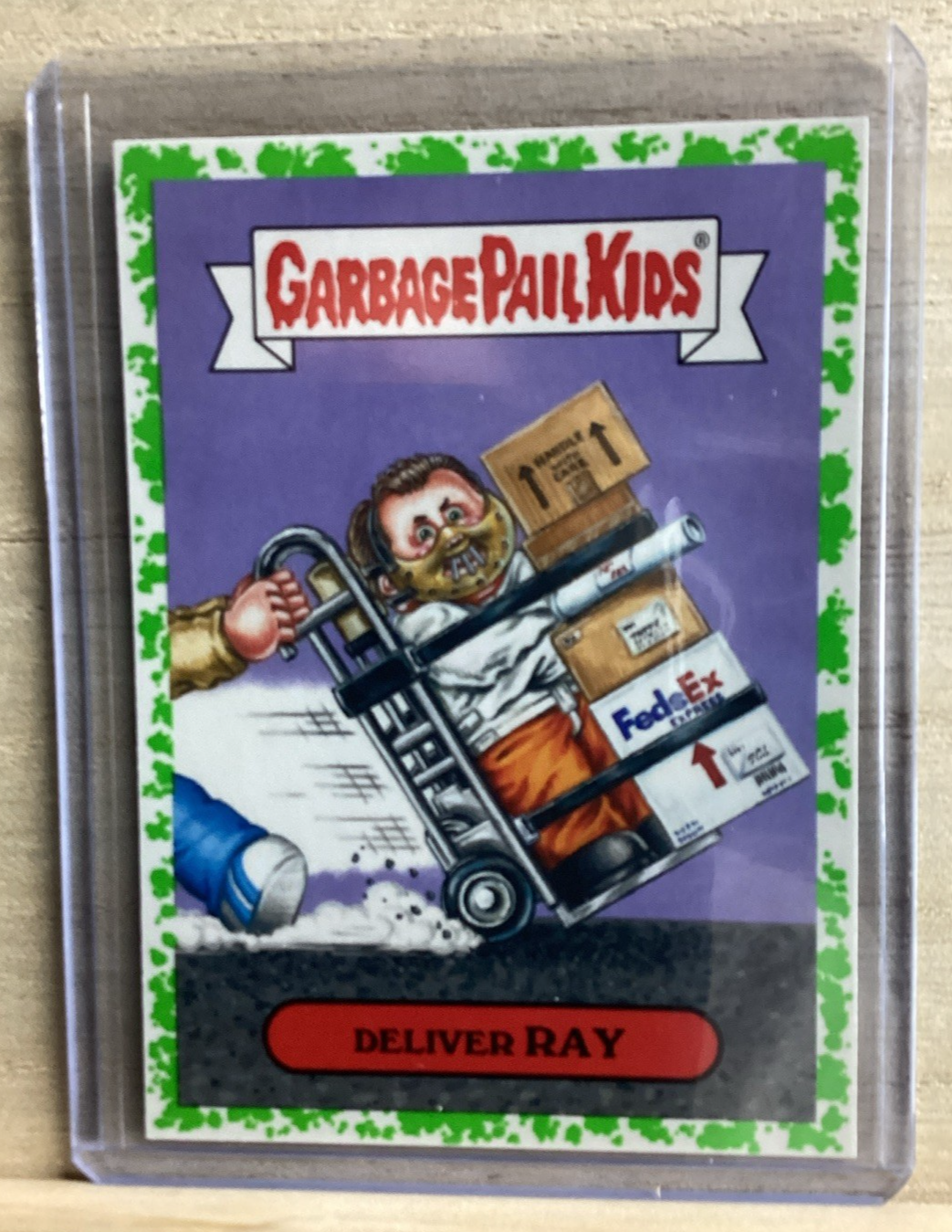 2018 Topps Garbage Pail Kids - Deliver Ray - Green