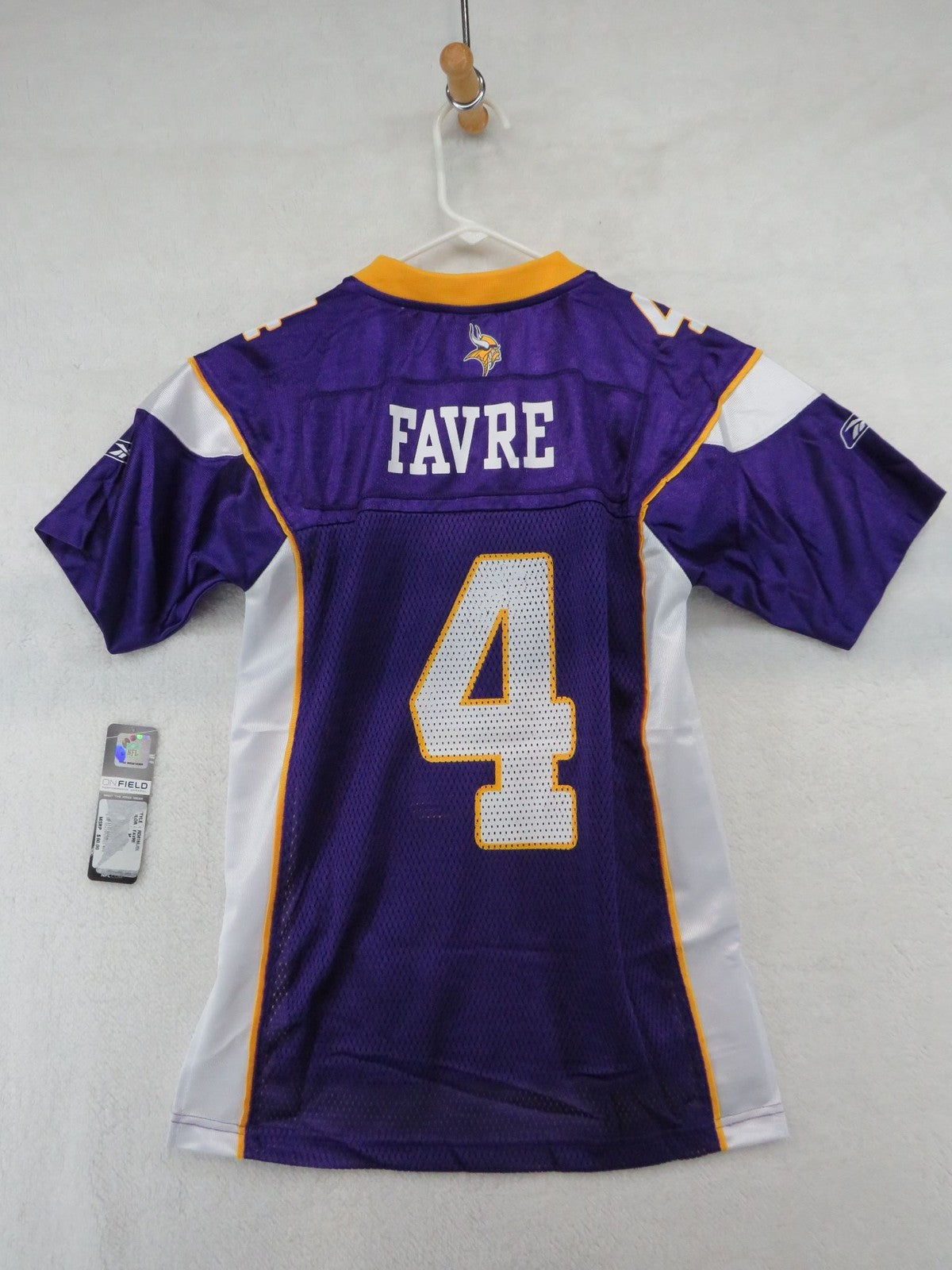 Minnesota Vikings Reebok NFL Jersey - Youth Medium 10-12 - Brett Favre #48