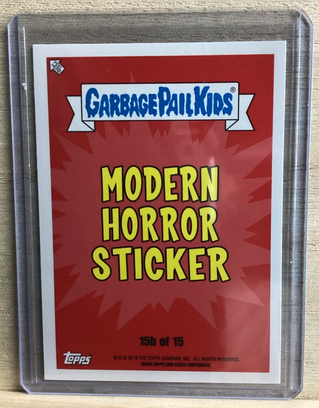 2018 Topps Garbage Pail Kids - Satan Nicholas - Green