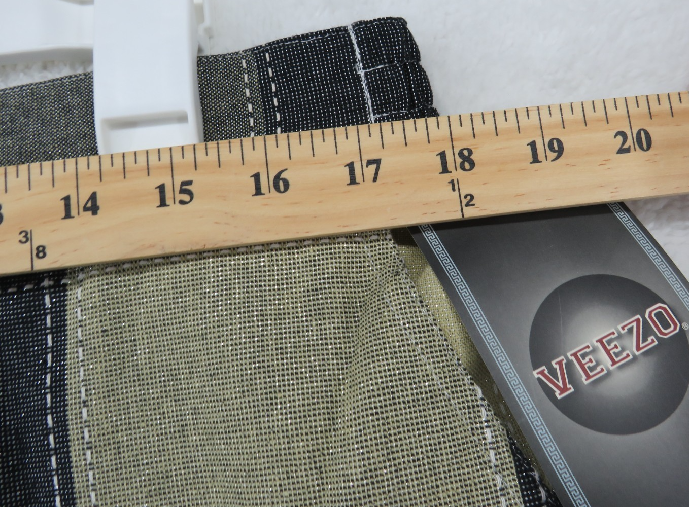 Veezo Men's Shorts - Black & Khaki  - Cargo Pockets - Size XL