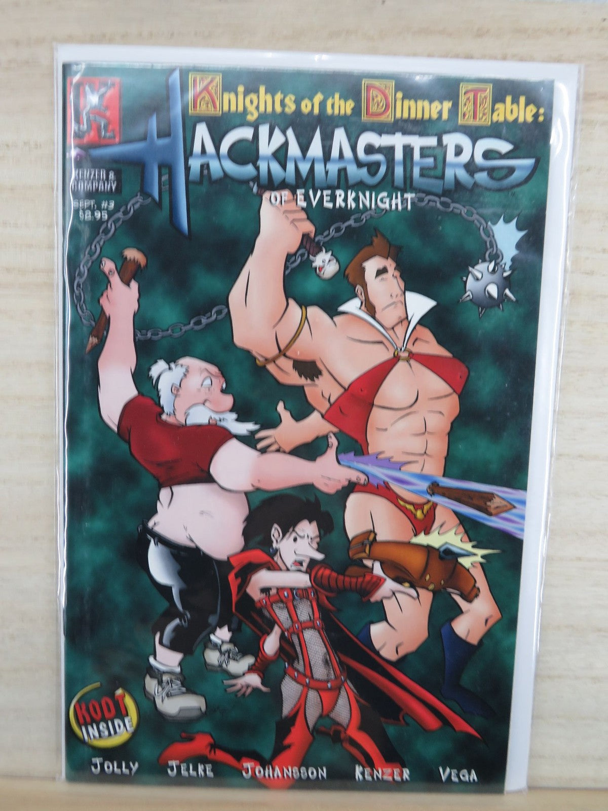 Knights of the Dinner Table Hackmasters of Everknight #3 Sep - Kenzer & Company
