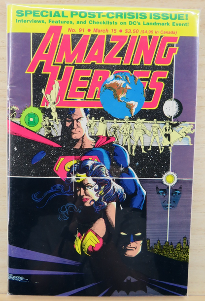 Amazing Heroes #91  - 1986