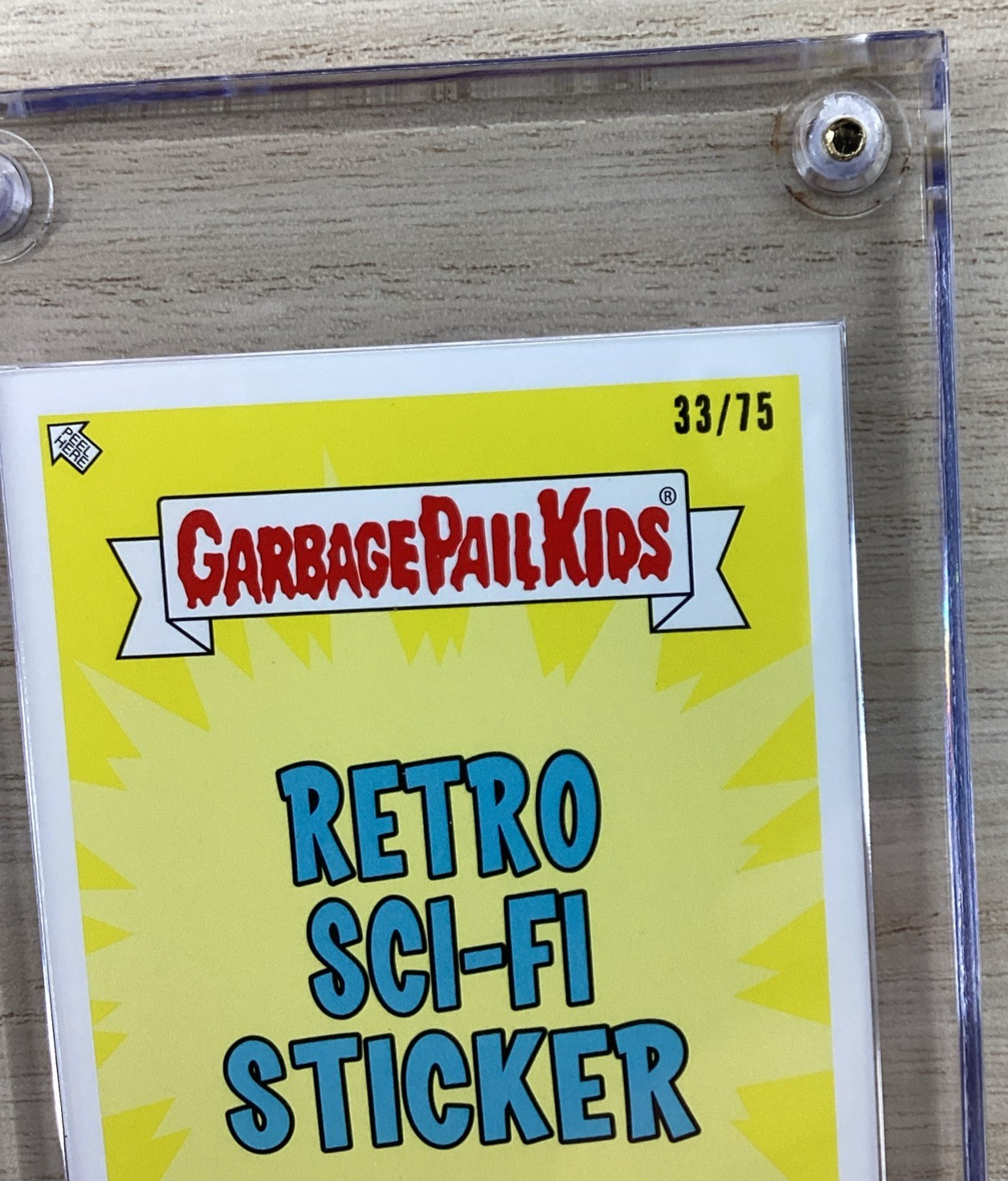 2018 Topps Garbage Pail Kids - Gam Mora - Red 33/75