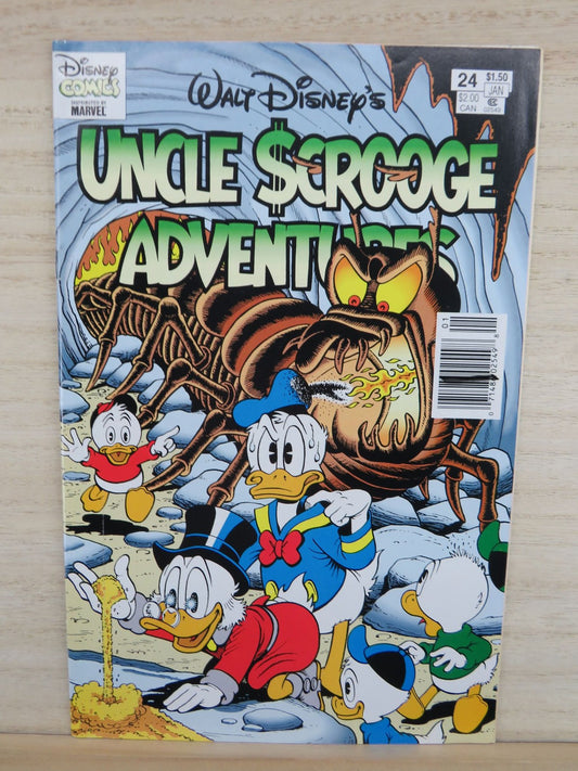 Walt Disney's Uncle Scrooge Adventures #24 Jan - Disney Comic