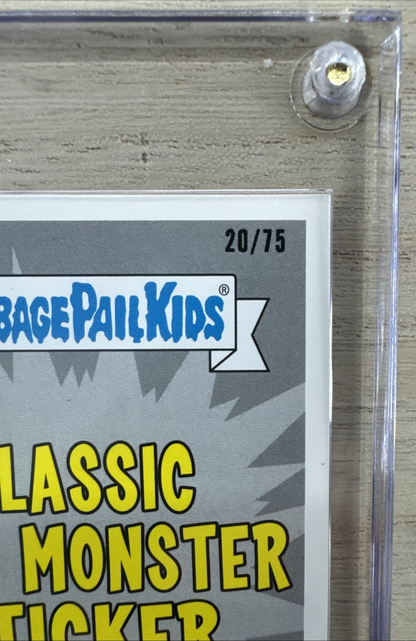 2018 Topps Garbage Pail Kids - Ross Feratu - Red 20/75