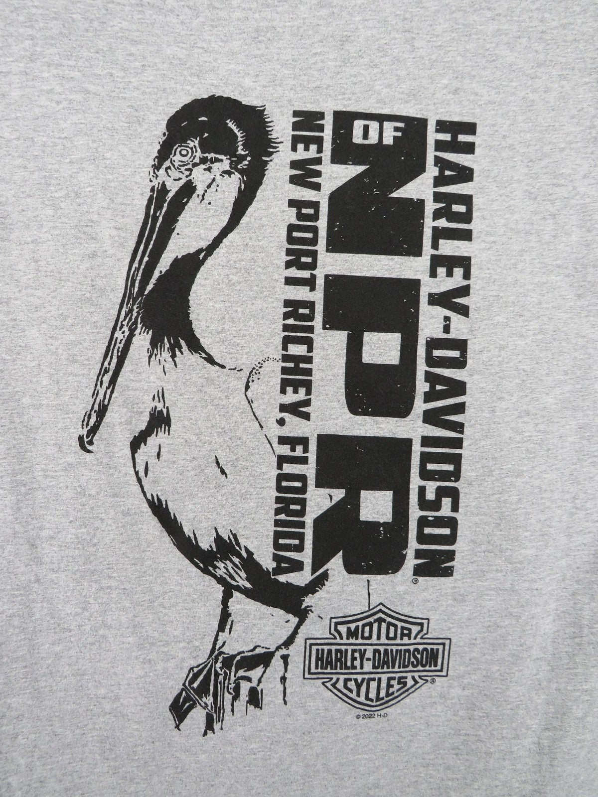 Harley-Davidson T-Shirt Men's Large - New Port Richey, Florida