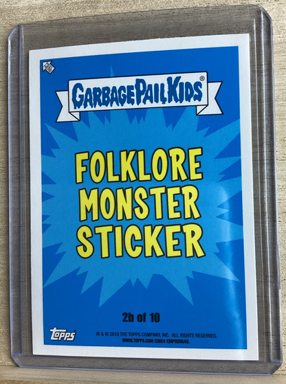 2018 Garbage Pail Kids - Goat Tucker - Green