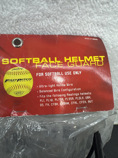 RAWLINGS SOFTBALL HELMET FACE GUARD SBRWG NOCSAE