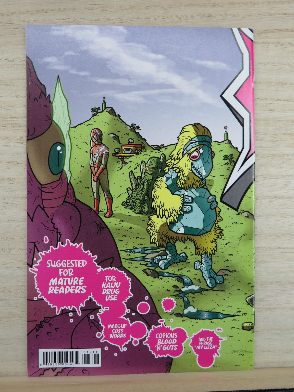 Kaijumax Season Four Issue #1 - Oni Press Comic by Zander Cannon