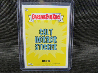 2019 Topps Garbage Pail Kids Cult Horror Misty Vampire #11b of 20 - Yellow1