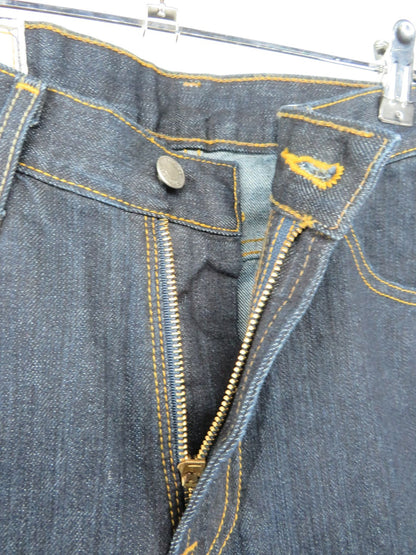 John B Stetson Jeans Men's W30 L36 Standard Straight Leg Indigo Work Denim 1520