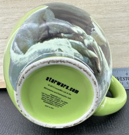 Star Wars Yoda Coffee Mug - May The Force Be With You - 16 Oz. 4.5” Tall - 2013