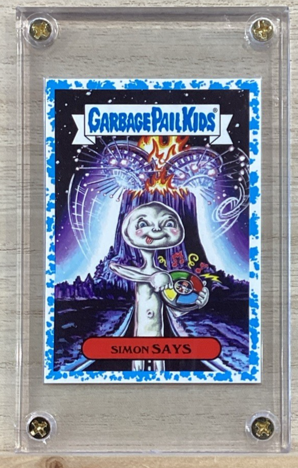 2018 Topps Garbage Pail Kids - Simon Says - Blue 60/99