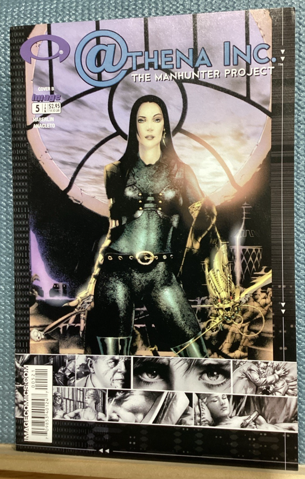 Athena Inc. Manhunter Project #5 Cover B - Image Comic - 2002