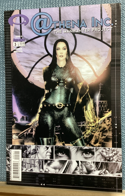 Athena Inc. Manhunter Project #5 Cover B - Image Comic - 2002
