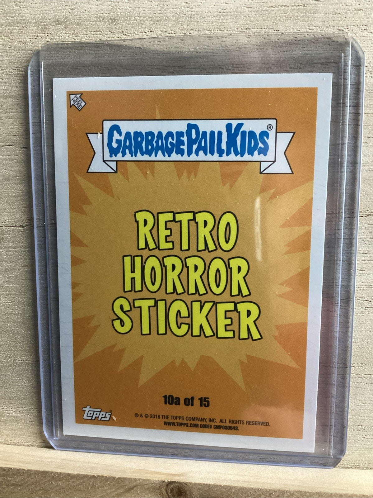 2018 Topps Garbage Pail Kids - Amy T Ville - Green
