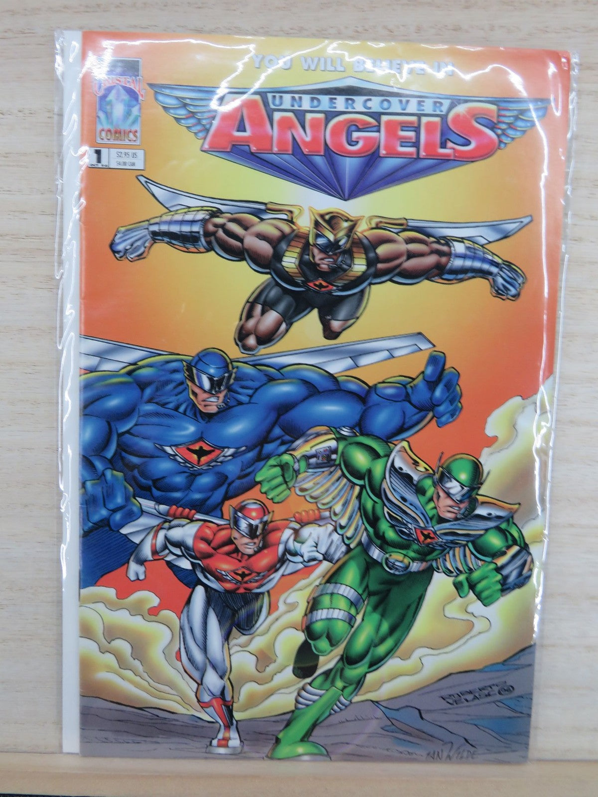 Undercover Angels #1 Oct 1996 - Cristal Comics
